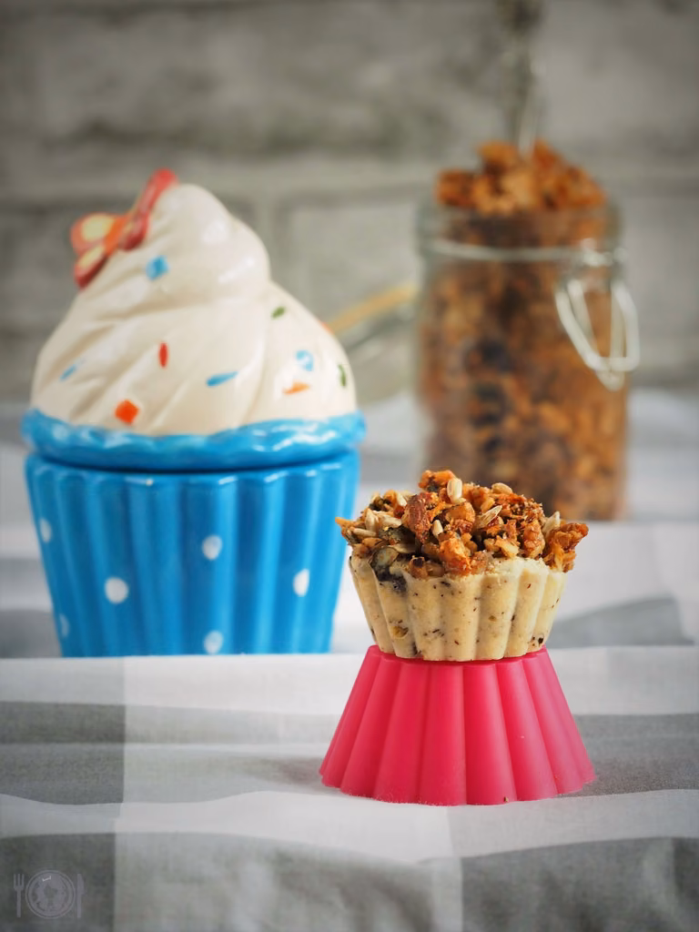 Keto muffiny z granolą (Paleo, LowCarb)