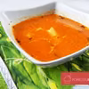 Zupa pomidorowa z curry i makaronem