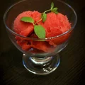 Orzeźwiający sorbet arbuzowy
