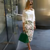 Elegancki biurowy look