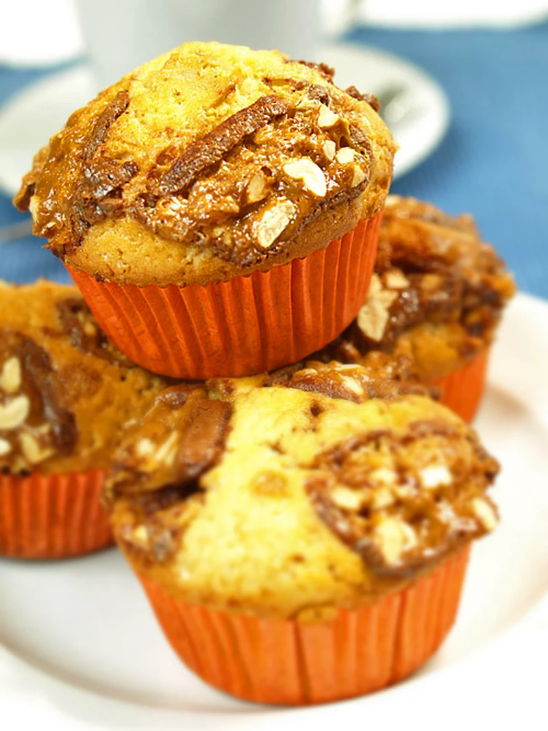 Muffiny ze snickersami "czekoladowe chwile zapomnienia"