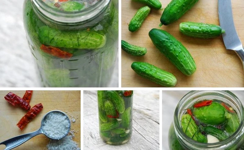 Ogórki z chili