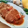 Schab w sosie po węgiersku