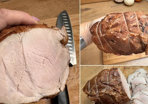 Szynka gotowana w herbacie