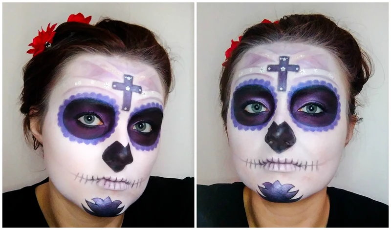 Makijaż na Halloween - Sugar Skull!