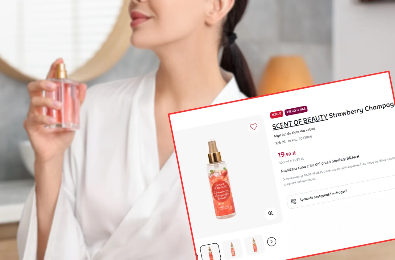 Te nowe mgiełki z Rossmanna za 19,99 zł robią furorę! 5 cudownych zapachów, a kobiety wychwalają je za trwałość