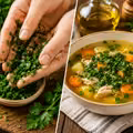 Kucharze robią to przed dodaniem pietruszki do potraw. Dzięki temu ma więcej aromatu