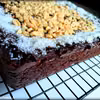 Brownie jaglane z kokosem