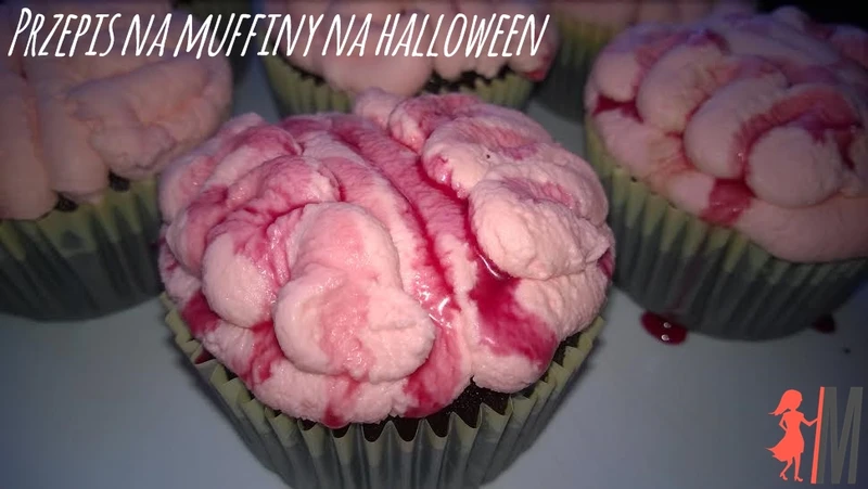 Straszne muffinki na halloween