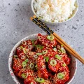Korean fried chicken - smażony kurczak po koreańsku
