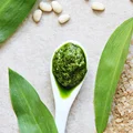Pesto z czosnku niedźwiedziego