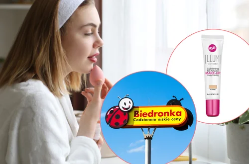 Ten fluid kosztuje w Biedronce tylko 13 zł, a efekt zachwyca! Nie podkreśla zmarszczek, bosko rozświetla i ma dobre krycie