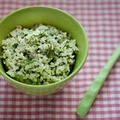RISOTTO Z RYBĄ I SZPINAKIEM, DLA DZIECKA