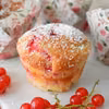 Muffiny z porzeczkami i jogurtem greckim
