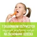 Dieta a zachowanie dziecka