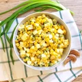 Sałatka z kukurydzy i groszku
