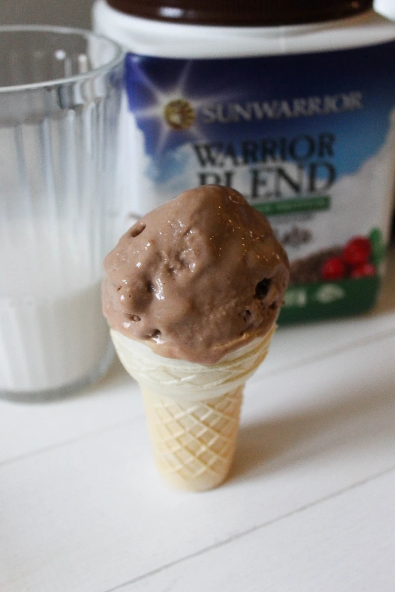 Wysokobiałkowe lody