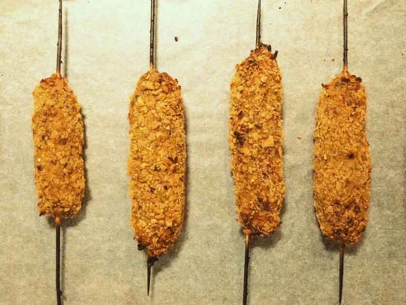 ZDROWY SHISH KEBAB Z ORKISZU I INDYKA
