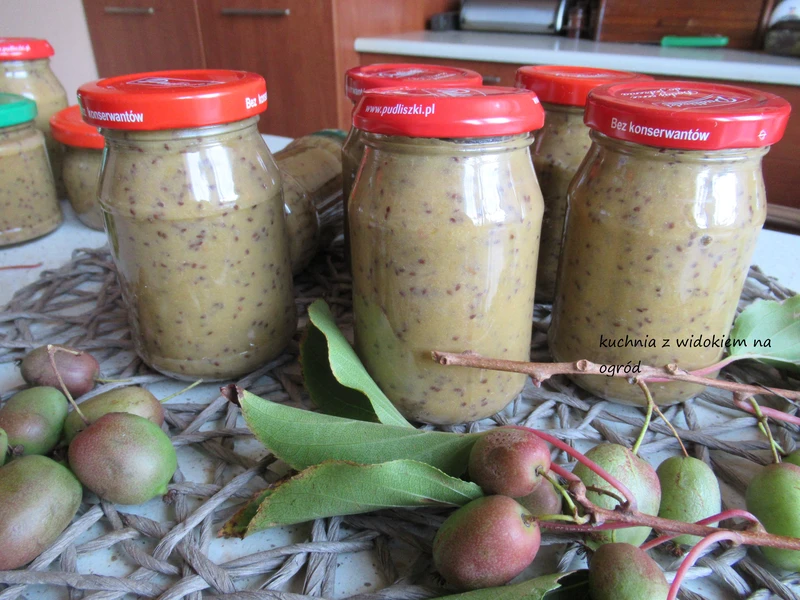 Konfitura z kiwi ogrodowego na zimę. Domowe przetwory.