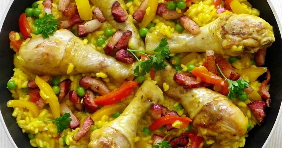 Paella z kurczakiem Kobieceinspiracje.pl