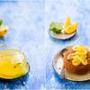 Ciasto sezamowe z syropem z limoncello