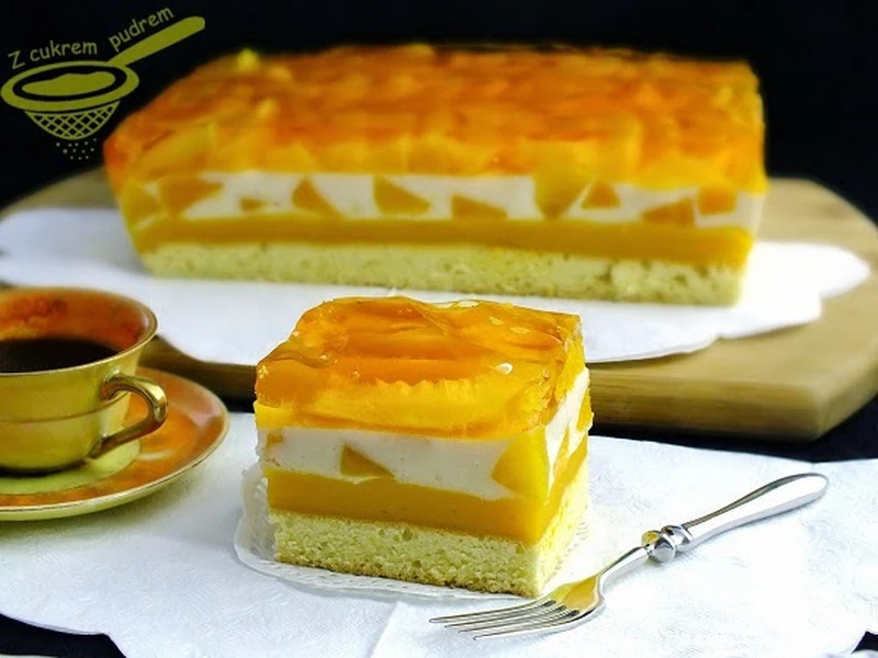 ciasto "Brzoskwiniowa fantazja"