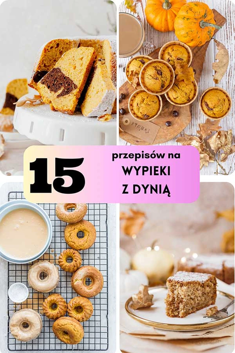 15 przepisów na wypieki z dynią