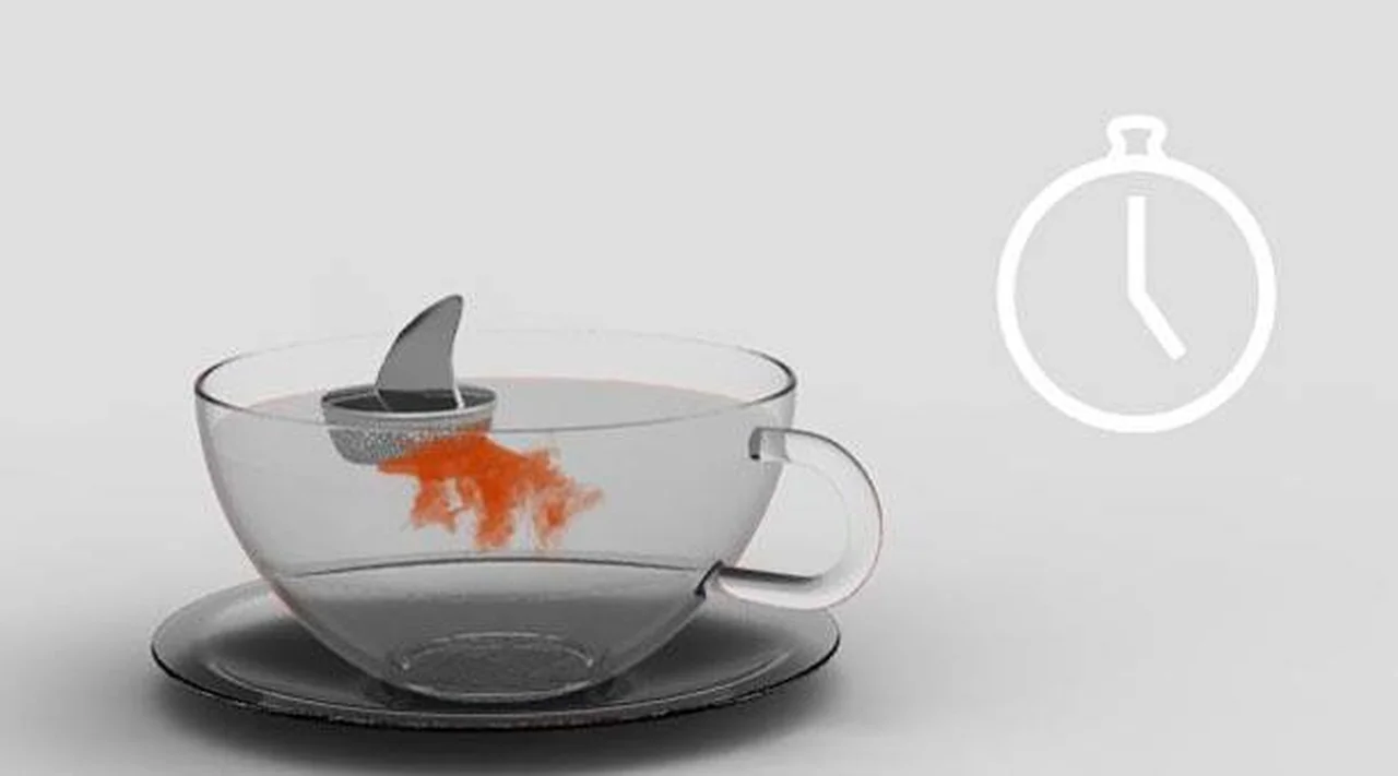 Zaparzacz do herbaty - rekin