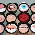 Dekoracje babeczek - straszne