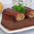 sernik "banan w czekoladzie"