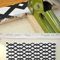DIY- tablica z płótna