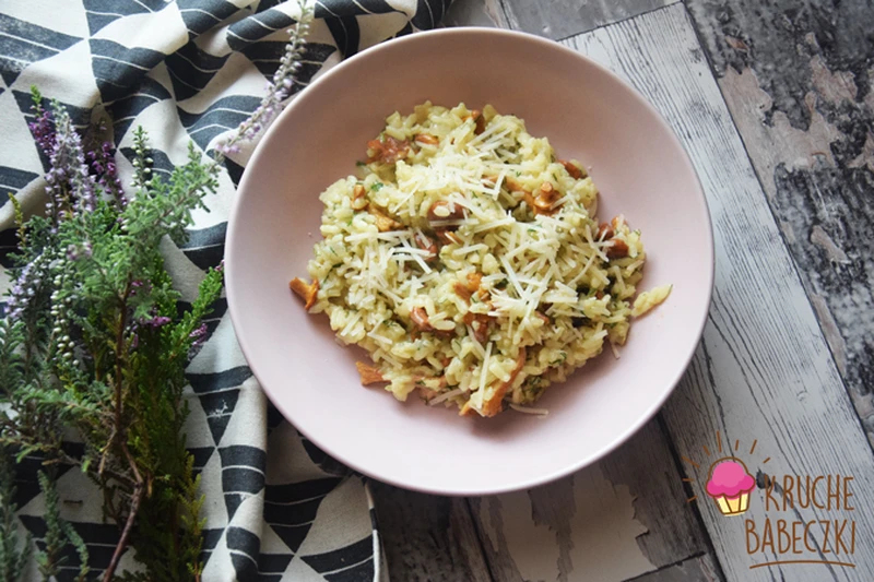 RISOTTO Z KURKAMI I KOPERKIEM