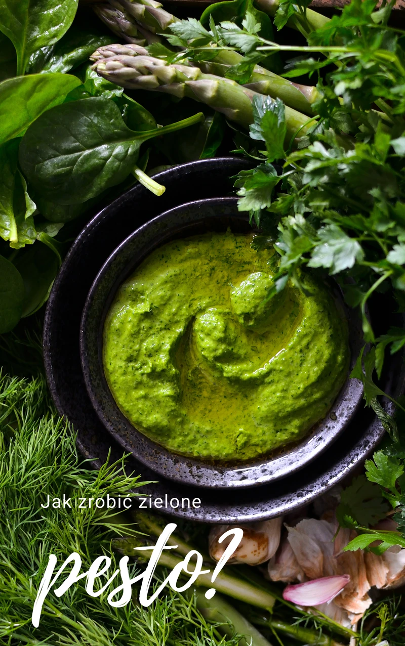 ZIELONE PESTO ZE SZPARAGAMI I GRANA PADANO! OBŁĘDNIE DOBRE!