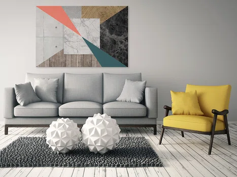 Firmament ekspresji - nowoczesny obraz na płótnie