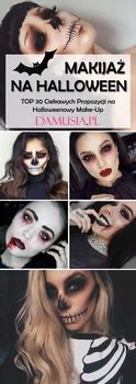 Makijaż na Halloween: TOP 30 Ciekawych Propozycji na Halloweenowy Make-Up