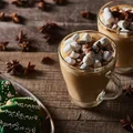 Gorąca czekolada z anyżem i piankami Marshmallow