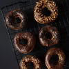 Donuts z ciasta parzonego w czekoladzie