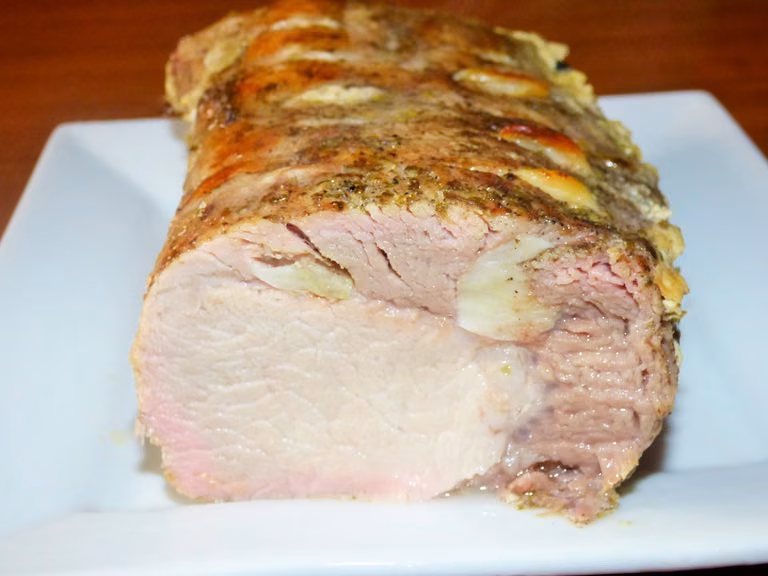 Schab pieczony w mleku