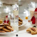 Ciastka z orzechami pekan dla Świętego Mikołaja
