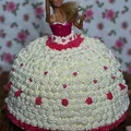 Tort Barbie na urodziny dla dziewczynki
