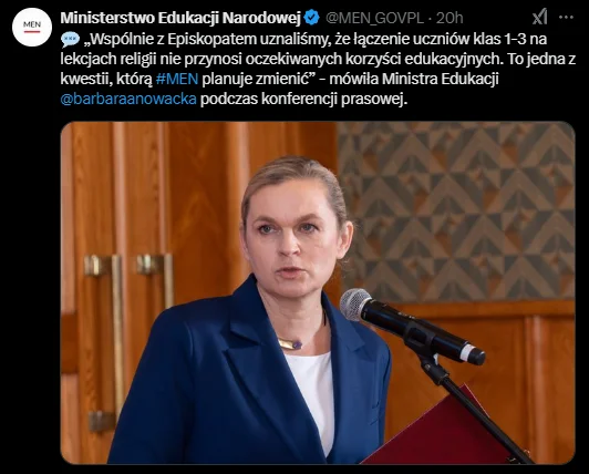 Zdjęcie Uczniów czeka rewolucja w lekcjach religii! Ministerstwo wprowadzi kluczowe zmiany od września 2025 #2