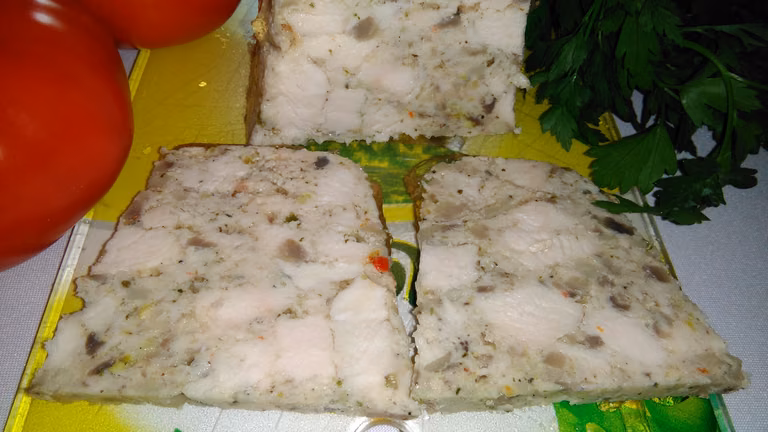 Wędlina drobiowa z pieczarkami z szynkowara