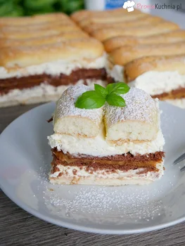 Ciasto biszkopcik bez pieczenia