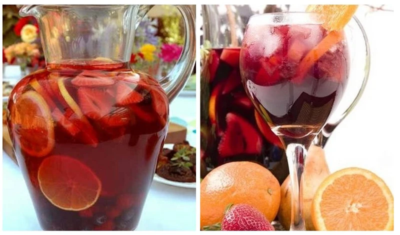 Sangria - pyszna i owocowa