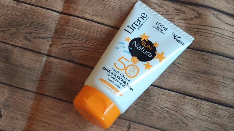 Krem Lirene Sun Natura SPF 50+ •