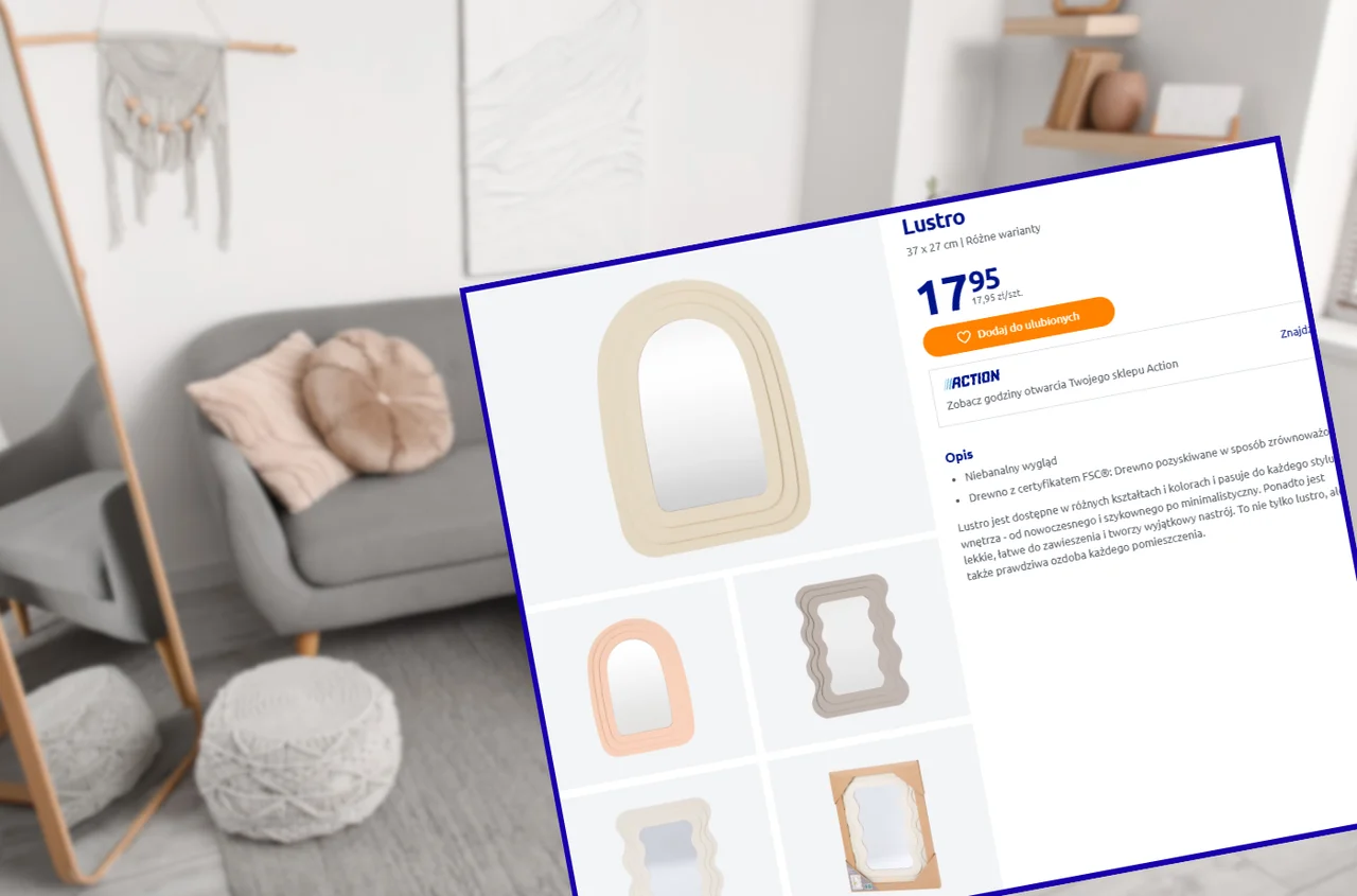 Te lustra z Action za 17,95 zł robią furorę w mieszkaniach! Kolory ziemi, nietypowe ramki i optycznie powiększą pokój