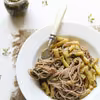 AZJATYCKI MAKARON SOBA Z DOMOWYM PESTO I FASOLKĄ SZPARAGOWĄ
