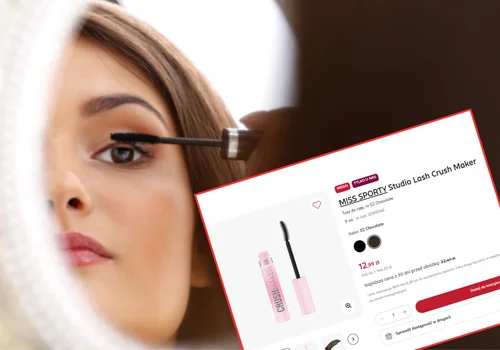 Ten tusz do rzęs z Rossmanna za 13 zł robi boski efekt! Optycznie otworzy wąskie oko - super opcja na opadającą powiekę