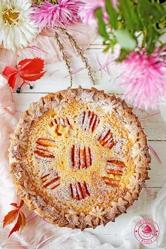 Tarta maślankowa z morelami