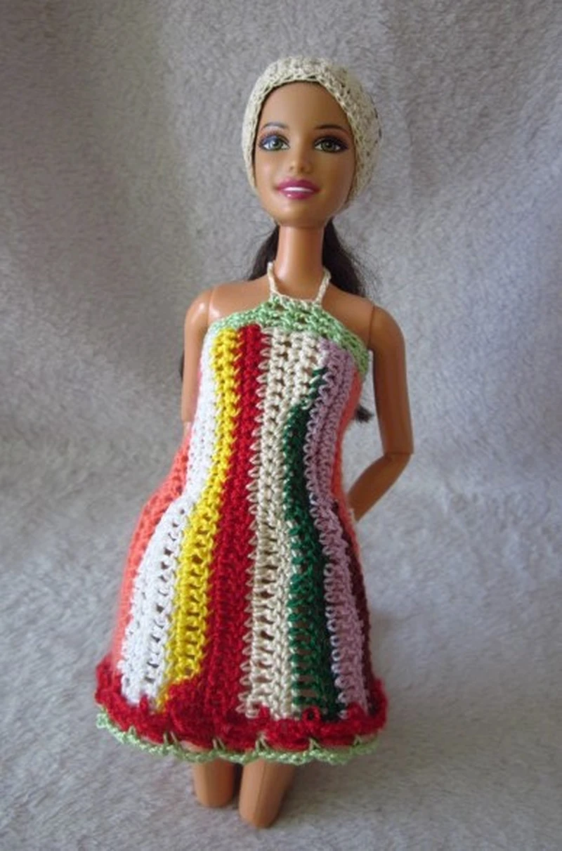 Sukienka dla Barbie
